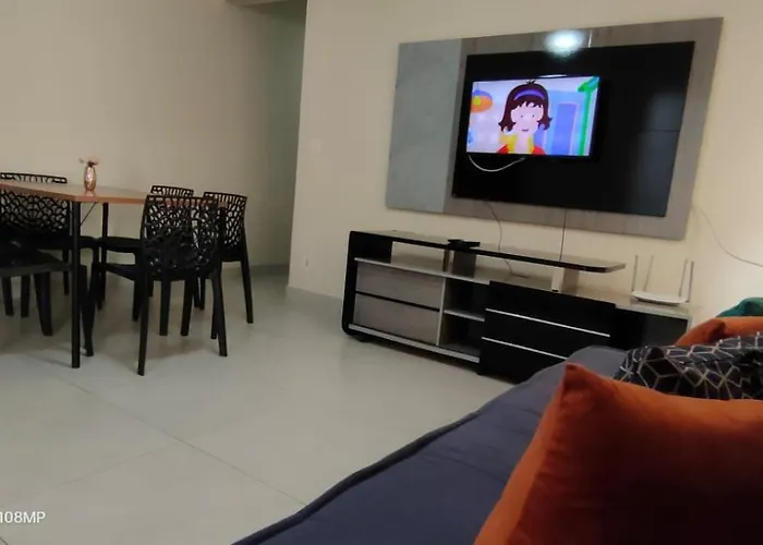 Apartamento Guarapari, WI-FI, Vista do Mar, Praia do Morro,100 metros do Mar