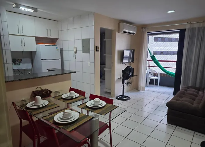 Apartamento 1 dormitório c/piscina Fortaleza 