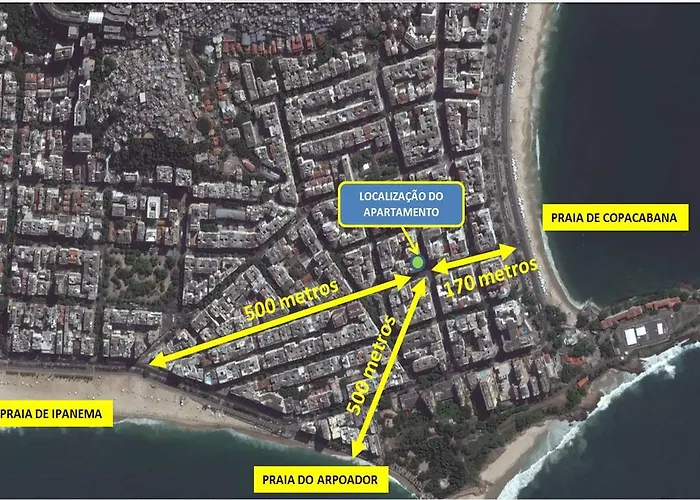 Copacabana Posto 6 Renovated 2023 Rio de Janeiro