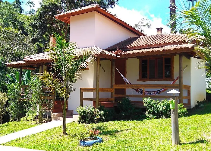 Chales Do Pardal Visconde De Maua com piscina