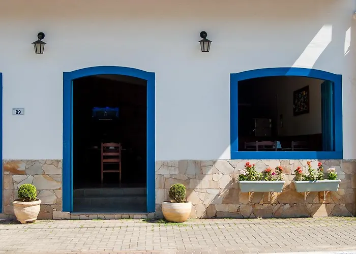 Hotéis centrais de Paraty 