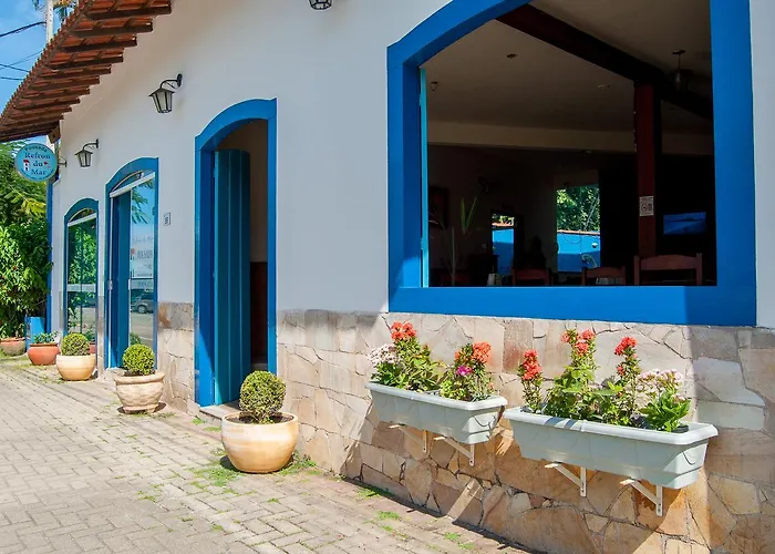 Hotéis centrais de Paraty 