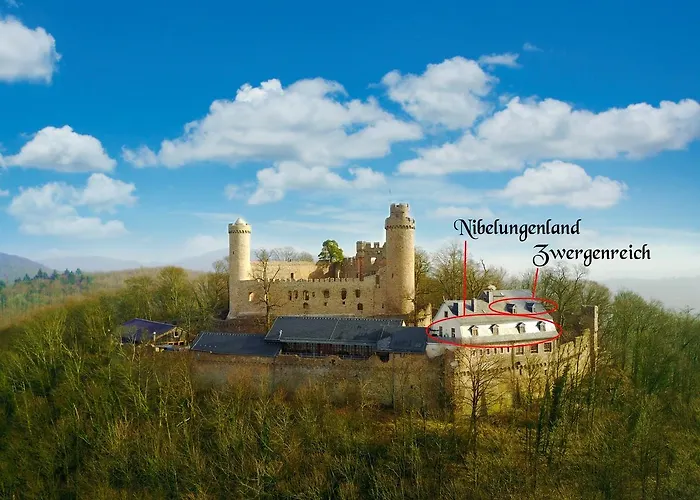 Schloss Auerbach Große Ferienwohnung Bensheim