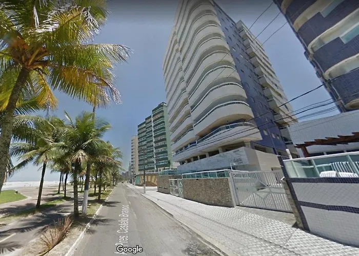 Apartamento Praia Grande Pe Na Areia Solemar que aceita animais de estimação