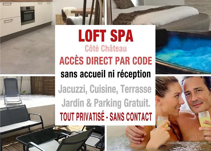 LOFT SPA - Côté château. Carcassonne